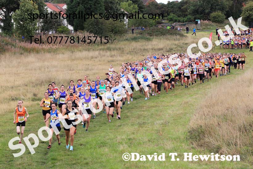 Senior women, 2022 Start Fitness NEHL, Wrekenton. Photo: David T. Hewitson/Sports for All Pics